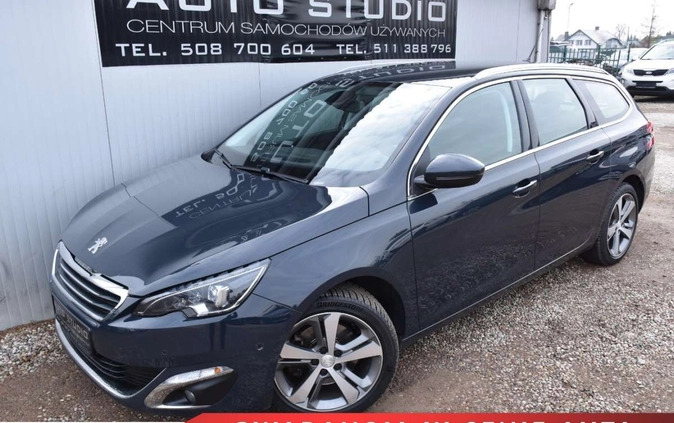 Peugeot 308 cena 36450 przebieg: 204660, rok produkcji 2015 z Leśna małe 781